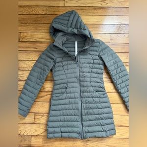 Pack it down long jacket
